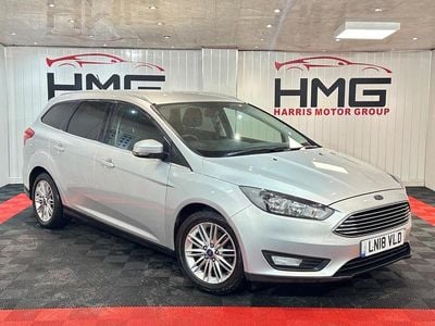 Silver Used 2018 Ford Focus Zetec Estate | £4,795 (Good price)