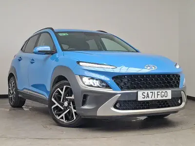 Used Hyundai Kona Ultimate 141 HP (103 kW) 2021 Blue SUV
