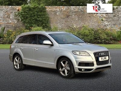 Silver Used 2015 Audi Q7 S-Line SUV | £10,995 (Super price)