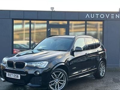 Black Used 2017 BMW X3 M Sport SUV | £10,990 (Fair price)