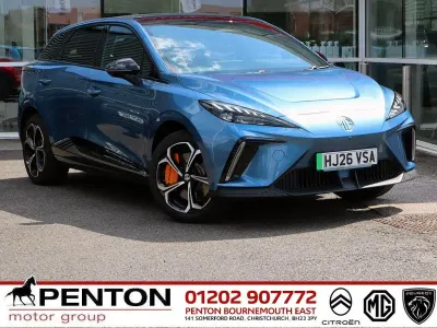 Used MG MG4 EV 315 kW (429 HP) 2026 Blue Hatchback
