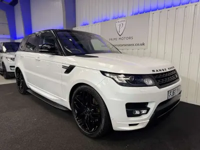 Używany Land Rover Range Rover Sport Autobiography Dynamic 306 KM (225 kW) 2017 Biały SUV