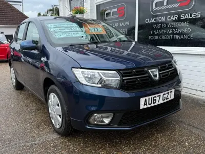 Used Dacia Sandero Lauréate 90 HP (66 kW) 2017 Blue Hatchback