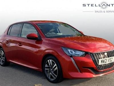Used Peugeot 208 Allure 102 HP (75 kW) 2021 Red Hatchback