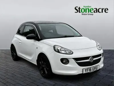 Used Vauxhall Adam Slam 86 HP (63 kW) 2016 White Hatchback