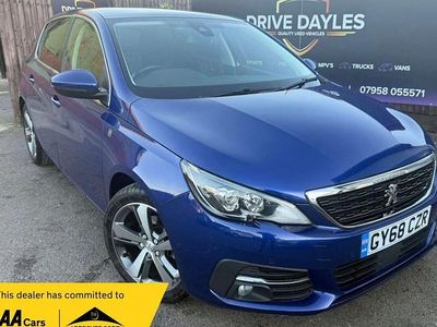 Blue Used 2018 Peugeot 308 S Hatchback | £7,999 (Fair price)