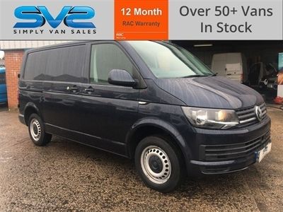 used VW Transporter 2.0 TDI T30 EURO 6 ** AIR CON ** METALLIC BLUE COLOUR CODED