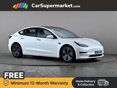 Used Tesla Model 3 Long Range AWD 366 kW (498 HP) 2021 White Sedan