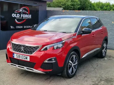 Used Peugeot 3008 GT-line 130 HP (95 kW) 2017 Red SUV