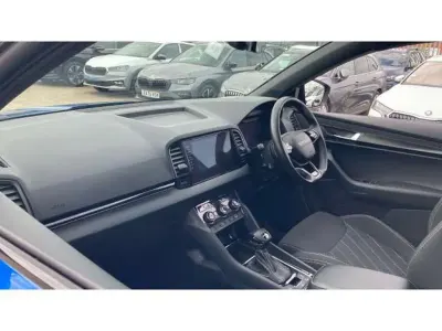 Used Skoda Karoq SportLine 190 HP (139 kW) 2025 Blue SUV