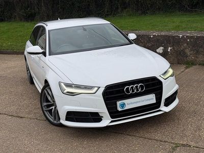 Used Audi A6 Black Edition 190 HP (139 kW) 2016 White Estate