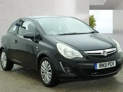 Used Vauxhall Corsa Excite 2011 Black Hatchback