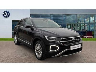 Deep black pearl Used 2024 VW T-Roc Style SUV | £24,344 (Fair price)