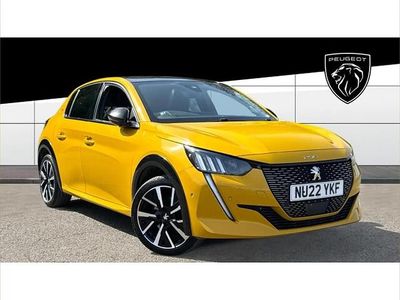 Used Peugeot 208 Premium 130 HP (95 kW) 2022 Yellow Hatchback