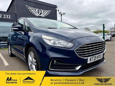 Used Ford S-MAX Titanium 150 HP (110 kW) 2021 Blue MPV