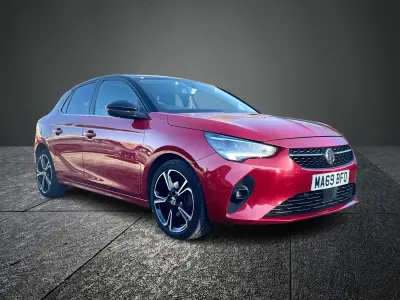 Used Vauxhall Corsa Elite 100 HP (73 kW) 2020 Red Hatchback