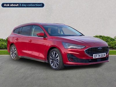 Used Ford Focus Titanium X 155 HP (114 kW) 2024 Red Estate
