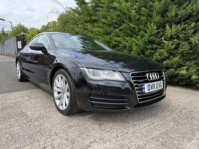 Black Used 2011 Audi A7 Sportback Advanced Hatchback | £8,495
