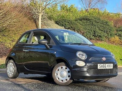 Black Used 2016 Fiat 500 Pop Hatchback | £3,295 (Good price)