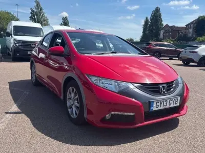 Used Honda Civic EX 142 HP (104 kW) 2013 Red Hatchback