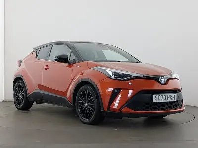 Used Toyota C-HR Edition 184 HP (135 kW) 2021 Orange SUV