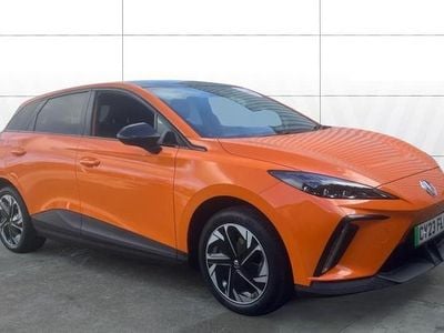 Used MG MG4 EV Trophy 150 kW (204 HP) 2023 Orange Hatchback