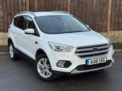 White Used 2018 Ford Kuga Titanium SUV | £7,745 (Fair price)