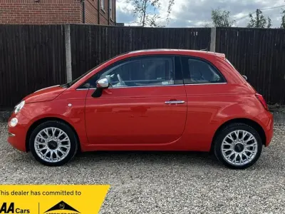 Used Fiat 500 69 HP (50 kW) 2017 Orange Hatchback