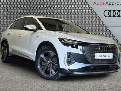 Used Audi Q4 e-tron Comfort 150 kW (204 HP) 2021 White SUV