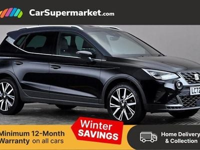 Black Used 2022 Seat Arona FR SUV | £13,497 (Fair price)