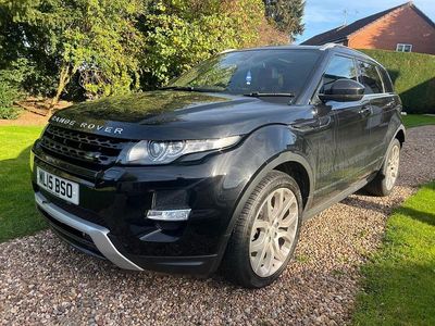 Used Land Rover Range Rover evoque Dynamic 2015 Black Estate