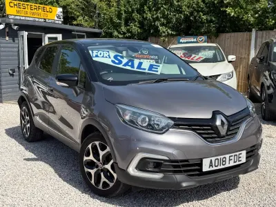 Used Renault Captur Dynamique 90 HP (66 kW) 2018 Grey/black SUV