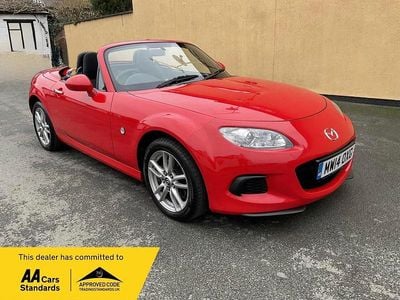 Used Mazda MX5 126 HP (92 kW) 2014 Red Cabriolet