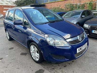 Used Vauxhall Zafira 115 HP (84 kW) 2013 Blue MPV