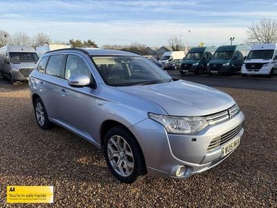 Blue Used 2015 Mitsubishi Outlander P-HEV Estate | £4,750 (Fair price)