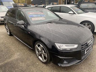 Begagnad Audi A4 Black Edition 2019 Svart Kombi