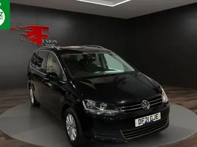 Used VW Sharan SE 150 HP (110 kW) 2021 Black MPV