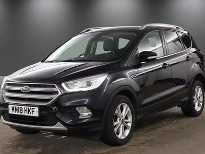Used Ford Kuga Titanium 120 HP (88 kW) 2018 Black SUV