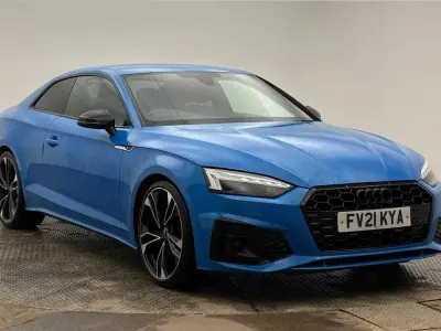 Used Audi A5 2021 Blue Coupe