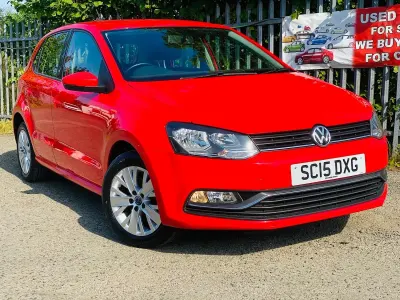 Used VW Polo SE 2015 Red Hatchback