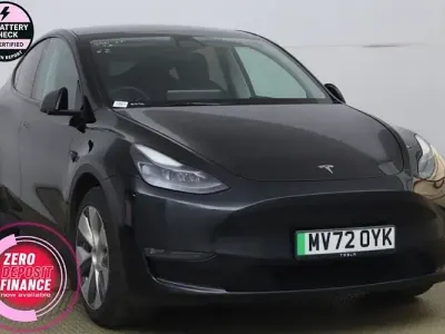 Used Tesla Model Y Long Range AWD 378 kW (514 HP) 2022 Black SUV