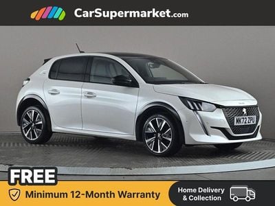 Used Peugeot 208 GT 102 HP (75 kW) 2022 White Hatchback