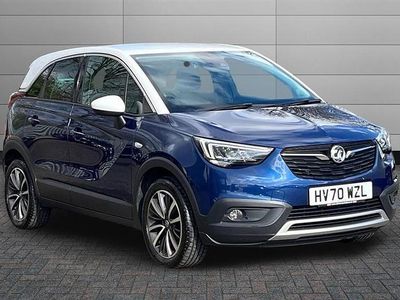 Used Vauxhall Crossland X Elite 130 HP (95 kW) 2020 Navy blue SUV