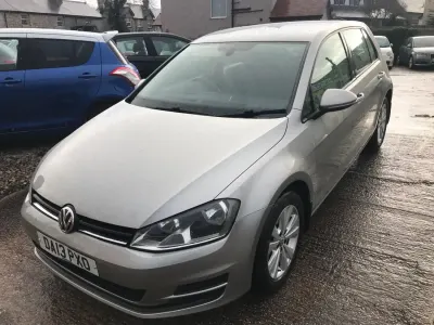 Used VW Golf VII SE 150 HP (110 kW) 2013 Silver Hatchback