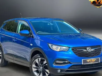 Used Vauxhall Grandland X 131 HP (96 kW) 2018 Blue SUV