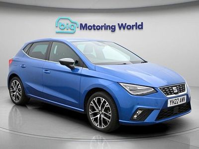 Used Seat Ibiza XCELLENCE Lux 109 HP (80 kW) 2022 Blue Hatchback