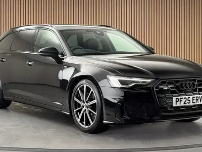 Used Audi A6 Black Edition 204 HP (150 kW) 2024 Mythos black Estate