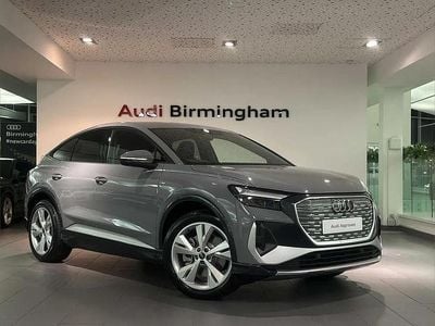 Grey New 2025 Audi Q4 Sportback e-tron S-Line SUV | £44,985 (Super price)