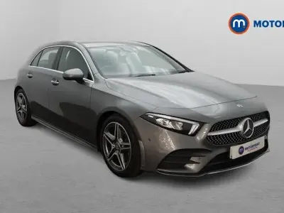 Used Mercedes A200 AMG line 163 HP (119 kW) 2018 Grey Hatchback