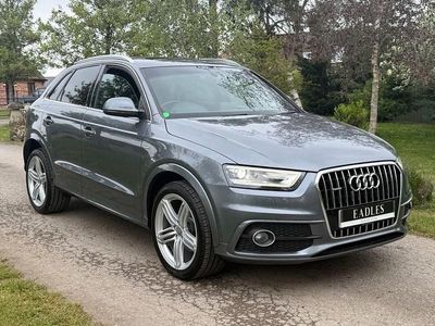 Usado Audi Q3 S-line plus 177 HP (130 kW) 2014 Cinzento SUV